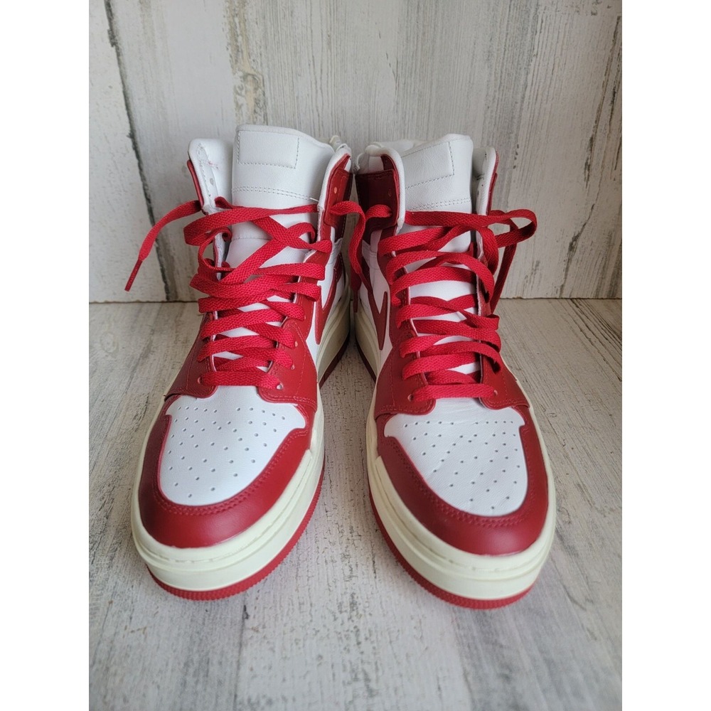 Air jordan women 11 red elevate high varsity shoe Nike